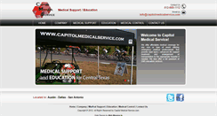 Desktop Screenshot of capitolmedicalservice.com